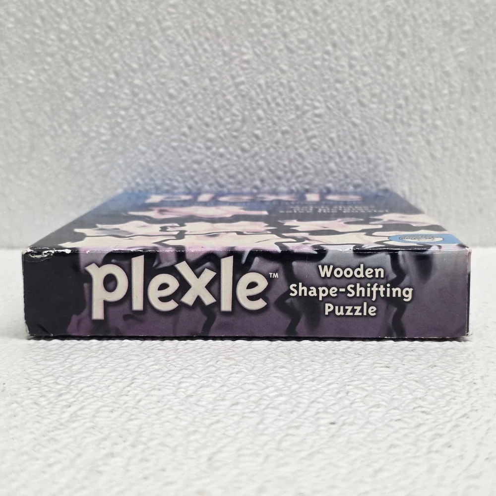 Fire Plexle Wooden Shape-Shifting Puzzle 2008 MindWare Complete